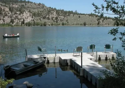 Regatta Dock Services Floating Fishing Dock In Bantam Lake